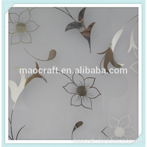 Home decorative glass-titanium patterned glass